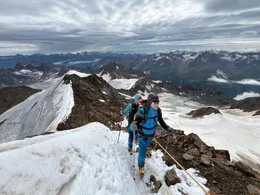 Aufstieg zur Wildspitze.