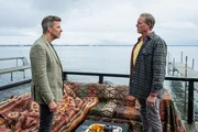 Dan Sommerdahl &ndash; T&ouml;dliche Idylle Goldstiefel Aus den Spannungen wird ein handfester Streit: Andr&eacute; Babikian als Flemming Torp, Peter Mygind als Dan Sommerdahl   Copyright: SRF/ZDF/Henrik Petit