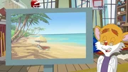 Professor von Volt will Geronimo auf eine virtuelle Reise schicken.