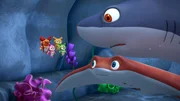 v.li.: Rammy, Lola, Kai, Bobbi, Ray, Sharkie