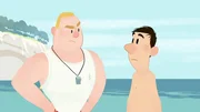 Bademeister Duval hat es auf Nicks Papa abgesehen.