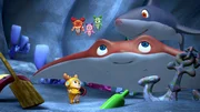 v.li.: Kai, Rammy, Lola, Bobbi, Ray, Sharkie