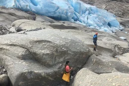 Aufstieg zum Svartisen - dem tiefst gelegenen Festlandsgletscher in ganz Europa.