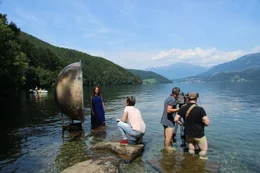 ORF Dreharbeiten am Millst&auml;tter See.
