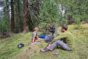 Interview im Jagdgebiet mit J&auml;gerin Silvana Stecher