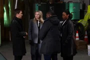 &bdquo;Gut Job&ldquo; - A couple known for their home renovation TV show is thrown into the limelight after the wife is found dead and her husband is on the run. Meanwhile, Barnes reevaluates her life in New York. Pictured (L-R): Dylan McDermott as Supervisory Special Agent Remy Scott, Shantel VanSanten as Special Agent Nina Chase, Edwin Hodge as Special Agent Ray Cannon, and Roxy Sternberg as Special Agent Sheryll Barnes.