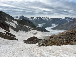 Am Weg zur Wildspitze.