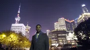 Der britische Schauspieler und Filmemacher Reggie Yates in Shanghai, China Der britische Schauspieler und Filmemacher Reggie Yates in Shanghai, China