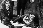 Nina Hagen vor ihrem Konzert auf der Loreley Freilichtb&uuml;hne am 17. August 1978.