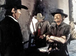 Alain Delon (Gotch), Charles Bronson (Link).