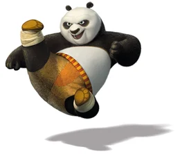 Panda Po (gesprochen von Hape Kerkeling) ist ein Freund der Gem&uuml;tlichkeit, doch wenn sein Einsatz gefordert ist, steht der pelzige Knuddel bereit: Diesmal gilt es, dem Fiesling Pfau Lord Shen ordentlich auf die Finger zu hauen...