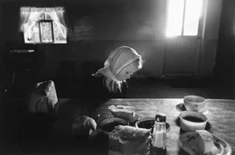 Mexiko, 1992: M&auml;dchen in der Mennoniten-Kolonie La Batea, Zacatecas