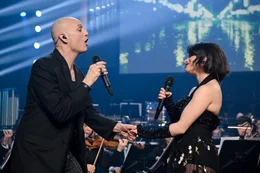 Drew Sarich und Juliette Khalil.