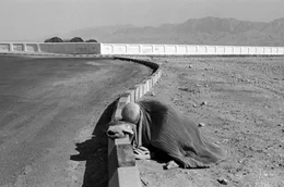 Ein Bettler in Masar-i-Scharif, Afghanistan, 2009