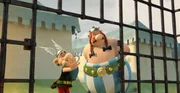 L-R: Ast&eacute;rix (Roger Carel), Ob&eacute;lix (Guillaume Briat)