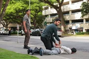 Kai Holman (Alex Tarrant, l.); Jesse Boone (Noah Mills, r.)
