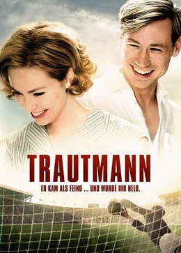 Plakat - Torwarttalent Bert Trautmann (David Kross) und seine Liebe Margaret (Freya Mavor)
