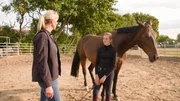 Katja Schnabel (l.), Jannika und Stute Sally Katja Schnabel (l.), Jannika und Stute Sally