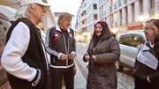 F&uuml;r Brigitte wird ein Traum wahr: sie trifft die 'Amigos'