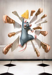 Wie kann die Ratte Remy aus dieser &auml;u&szlig;erst brenzligen Situation entkommen?