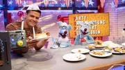 Woozle und Simón wollen ein amerikanisches Diner eröffnen! Also wird das Studio auf den Kopf gestellt und zum Restaurant "Woozlemóns Burger" gemacht. Woozle und Simón wollen ein amerikanisches Diner eröffnen! Also wird das Studio auf den Kopf gestellt und zum Restaurant "Woozlemóns Burger" gemacht.