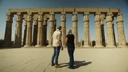 &Auml;gypten - Arch&auml;ologen, John Ward und Maria Nilsson.