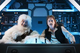 L-R: Yeti (Rick Kavanian), Sigi Solo (Michael 'Bully' Herbig)