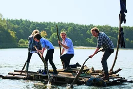 L-R: Theo (Arved Friese), Clemens (Matthias Schweigh&ouml;fer), Rolf (Milan Peschel).
