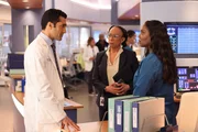 (l-r) Dominic Rains als Dr. Crockett Marcel, S. Epatha Merkerson als Sharon Goodwin, Marlyne Barrett als Maggie Lockwood (l-r) Dominic Rains als Dr. Crockett Marcel, S. Epatha Merkerson als Sharon Goodwin, Marlyne Barrett als Maggie Lockwood