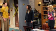 L-R: Sheldon Cooper (Jim Parsons), Amy Farrah Fowler (Mayim Bialik), Bernadette (Melissa Rauch)