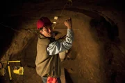 Ancient Aliens Season10 EP Ancient Aliens Unerklaerliche Phaenomene Staffel 10 EP Rätsel um Teotihuacán  TEOTIHUACAN, MEXICO - MARCH 24: Mexican archaeologist Sergio Gomez gives some explanations inside a tunnel found under the ruins of the Feathered Serpent temple at the archaeological site of Teotihuacan, 45 km northeast of Mexico City, on March 24, 2011. Archeologists are unearthing a 2,000-year-old tunnel outside bustling modern day Mexico City searching for clues to one of the region's most influential former civilizations. Heavy rains at the site of Teotihuacan, accidentally provided the first sign of the tunnel's existence in 2003, when the water made a tiny hole in the ground. AFP PHOTO/Ronaldo Schemidt (Photo credit should read Ronaldo Schemidt/AFP/Getty Images)Ancient Aliens Season10 EP Ancient Aliens Unerklaerliche Phaenomene Staffel 10 EP Ra?tsel um Teotihuaca?n  TEOTIHUACAN, MEXICO - MARCH 24: Mexican archaeologist Sergio Gomez gives some explanations inside a tunnel found under the ruins of the Feathered Serpent temple at the archaeological site of Teotihuacan, 45 km northeast of Mexico City, on March 24, 2011. Archeologists are unearthing a 2,000-year-old tunnel outside bustling modern day Mexico City searching for clues to one of the region's most influential former civilizations. Heavy rains at the site of Teotihuacan, accidentally provided the first sign of the tunnel's existence in 2003, when the water made a tiny hole in the ground. AFP PHOTO/Ronaldo Schemidt (Photo credit should read Ronaldo Schemidt/AFP/Getty Images)