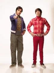 Sind sich nicht immer einig: Howard (Simon Helberg, r.) und Rajesh (Kunal Nayyar, l.) ...