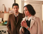 Ed Weeks (British Greg), Leslie Bibb (Viv).