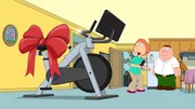 Lois Griffin (l.); Peter Griffin (r.)