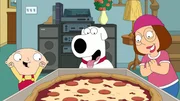 (v.l.n.r.) Stewie Griffin; Brian Griffin; Meg Griffin;