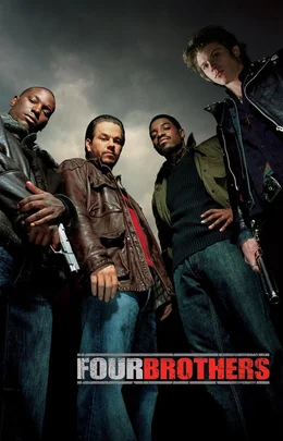 Vier Br&uuml;der - Plakatmotiv - mit (v.l.n.r.) Tyrese Gibson, Mark Wahlberg, Andre Benjamin, Garrett Hedlund