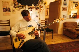 R&uuml;diger Linhof im Studio in Wien