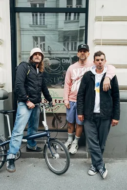 Von links: Peter Brugger, Florian Weber und R&uuml;diger Linhof.