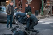 CHICAGO P.D. -- "Say Her Real Name" Episode 217 -- Pictured: (l-r) Jason Beghe as Hank Voight,  Patrick John Flueger as Adam Ruzek, Jon Seda as Antonio Dawson.