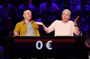 Rateteam-Kapit&auml;n Bernhard Ho&euml;cker und der Comedian und Autor Michael Mittermeier bilden ein Rateteam.