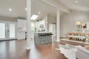 Open plan kitchen/lounge/dining room