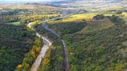 Das Treno Natura von oben.