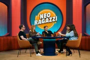 Von links: Ralf Schmitz, Sophie Passmann, Damian Hardung, Tommi Schmitt und Yvonne Catterfeld - im Gespr&auml;ch bei "Neo Ragazzi"