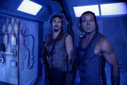 Stargate Atlantis Season4 EP Midway, Stargate Atlantis Staffel4 EP AUF DER MITTELSTATION, Regie USA 2004, Darsteller Jason Momoa; Christopher Judge Stargate Atlantis Season4 EP Midway, Stargate Atlantis Staffel4 EP AUF DER MITTELSTATION, Regie USA 2004, Darsteller Jason Momoa; Christopher Judge