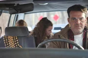 Melissa's father, Keith Jesperson, is behind the wheel of the car with his kids in the backseat. Melissa's father, Keith Jesperson, is behind the wheel of the car with his kids in the backseat.