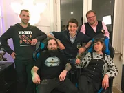 V.l.: Manuel, Gastgeber Marko, Neal, Martin und Janina