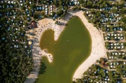 Südsee-Camp aus der Vogelperspektive Südsee-Camp aus der Vogelperspektive