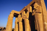 Ramses-Tempel, Luxor. Ramses-Tempel, Luxor.