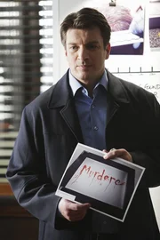 Zwischen ihm und Demming entfacht ein verbissener Wettkampf: Castle (Nathan Fillion) ... Zwischen ihm und Demming entfacht ein verbissener Wettkampf: Castle (Nathan Fillion) ...