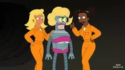Klappt Leelas Plan, Bender (M.) per Verkleidung die Wachen ablenken zu lassen? Klappt Leelas Plan, Bender (M.) per Verkleidung die Wachen ablenken zu lassen?